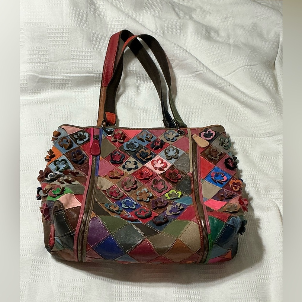 EUC Amerileather Maxille Leather Hand/Tote Bag OS